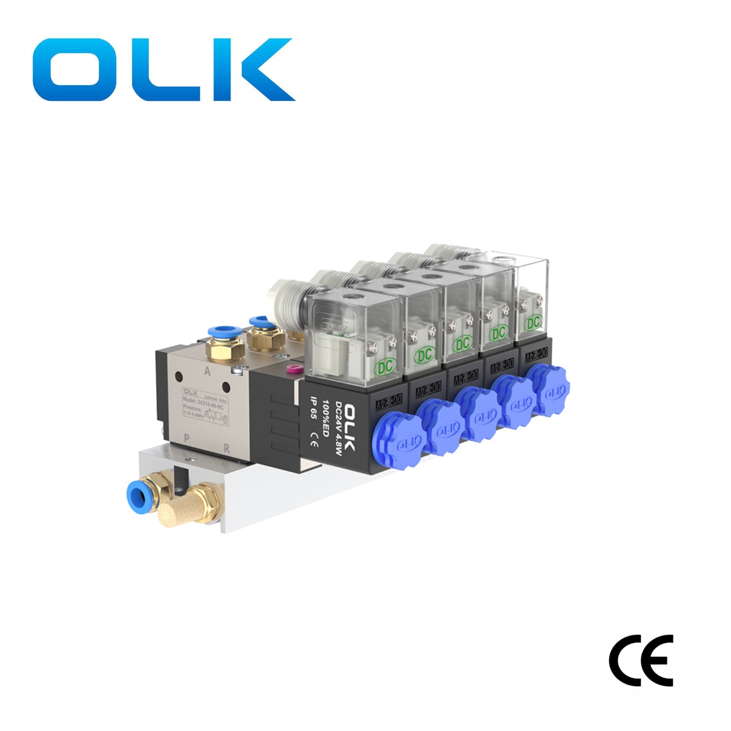 Skupina solenoidových ventilov 3V