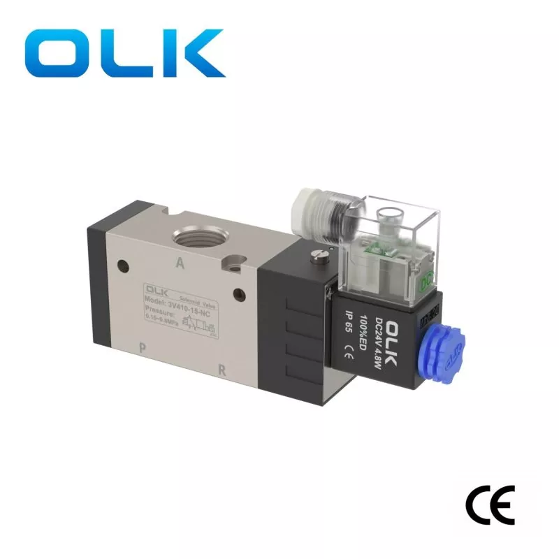 Trojcestný solenoidový ventil série 3v400