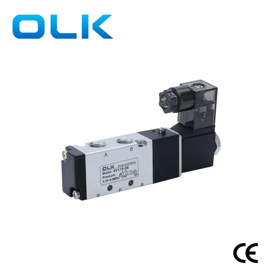 4V100 Solenoid ventil 5 spôsob