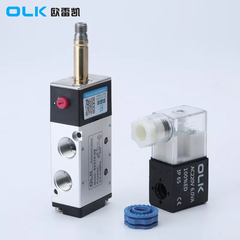 4V200 Solenoid ventil 5 spôsob