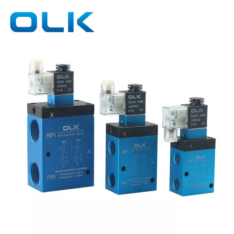 VU07 vákuový solenoidný ventil 3 Way